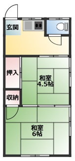 【間取り】 | さくら荘