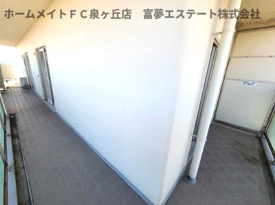 【バルコニー】 | エクセラート北助松 | 2面バルコニー