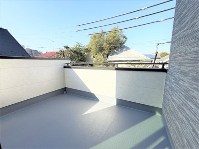 【バルコニー】 | 【仲介手数料３３０万円が無料！！】■長期優良認定住宅■住宅性能評価７項目で最高評価