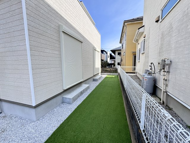 新築　高崎市石原町　Heartful　Town　1号棟の庭|現地写真　高崎市石原町　Heartful　Town　1号棟