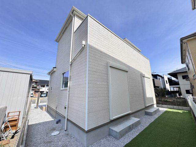 新築　高崎市石原町　Heartful　Town　1号棟の外観|現地写真　高崎市石原町　Heartful　Town　1号棟