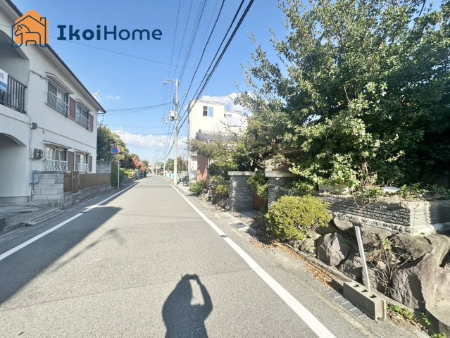 明石市大道町1期　全2区画　1号地の前面道路含む現地写真|～ご見学に関して～平日や夜間でもご案内可能。決まったお時間で身動きが取れない方も臨機応変に対応します