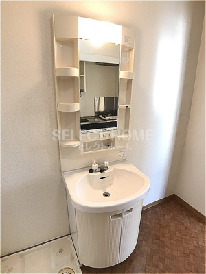 【独立洗面台】 | リベール（上六名） | 独立洗面化粧台付き