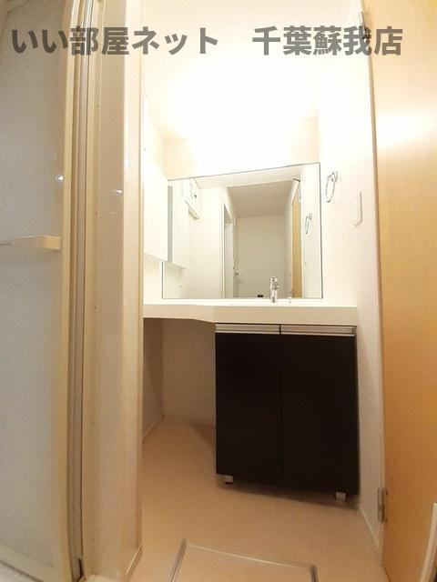 プレシャスガーデンの洗面所|使いやすい洗面所です