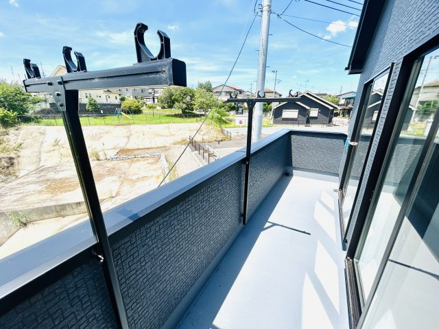 グラファーレ四街道市鹿渡４期のバルコニー