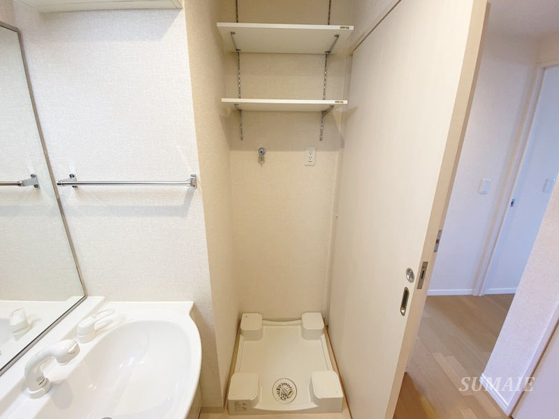 オークスＵＲＡＷＡの洗面所|洗濯機置き場☆