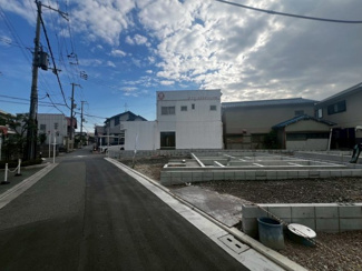 【前面道路含む現地写真】 | 深井水池町　新築分譲住宅　全２区画