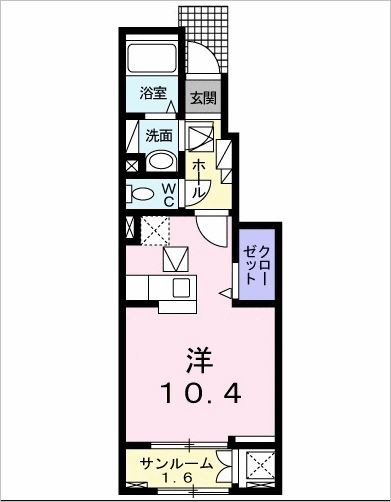ヴィスキオ大蔵海岸の間取り