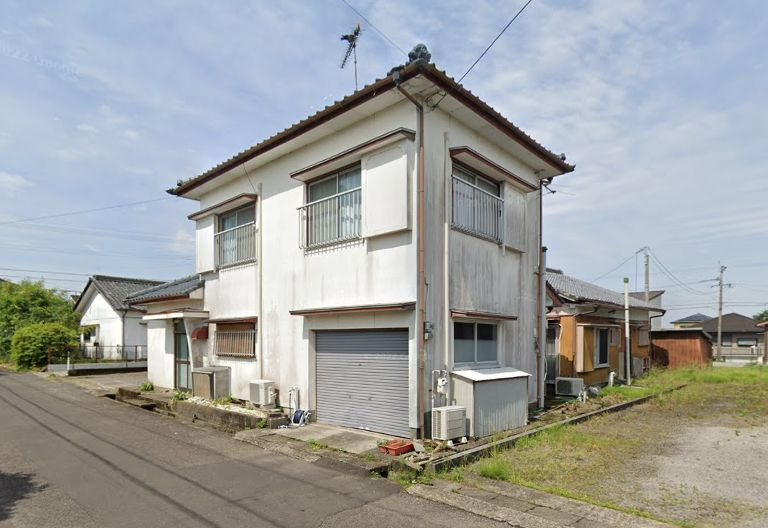 都城市一万城町の売地の外観