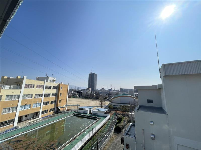 労住かどまハイツB棟の展望