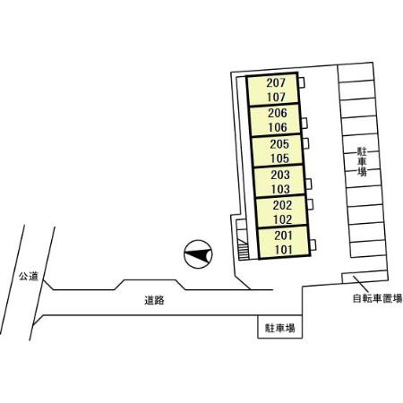 グラン・パラシオの区画図