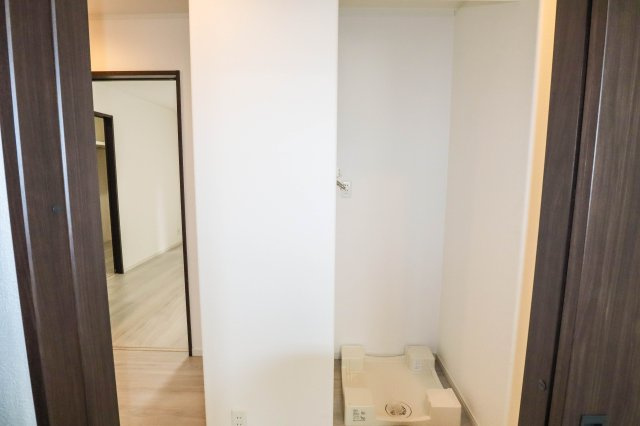 【設備】 | 西淀川区中島１丁目　戸建 | ２階に洗濯機置き場が有ります♪