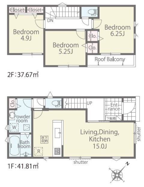 【間取り】の画像