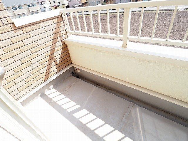 プラウド弐番館のバルコニー