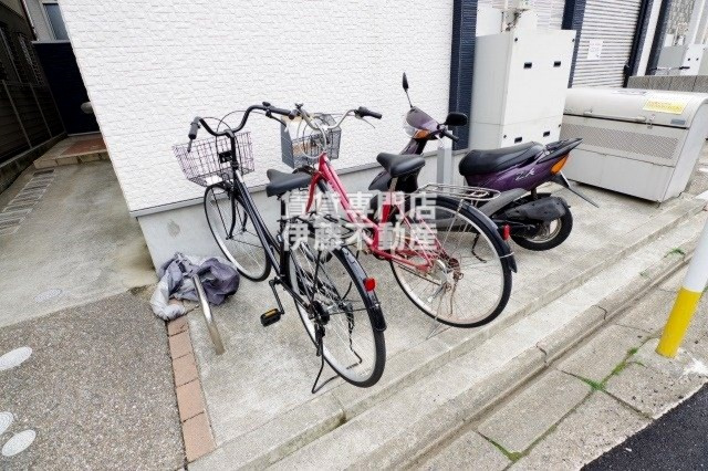 ハーモニーテラス志賀町Ⅲの駐車場|駐輪場　※駐車場設備無し（近隣月極駐車場をお探し致します）