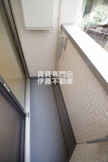 ハーモニーテラス志賀町Ⅲのバルコニー