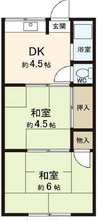 羽衣園の間取り