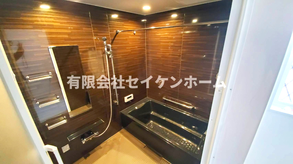 深谷市田中　新築住宅（注文住宅メーカ－施工）の浴室