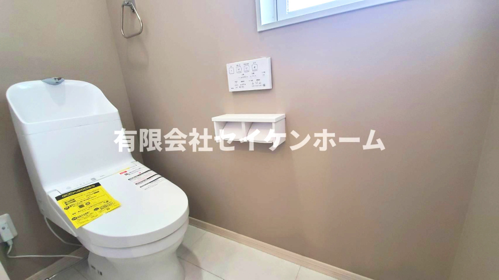 深谷市田中　新築住宅（注文住宅メーカ－施工）のトイレ