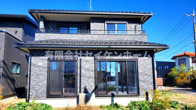 深谷市田中　新築住宅（注文住宅メーカ－施工）の外観