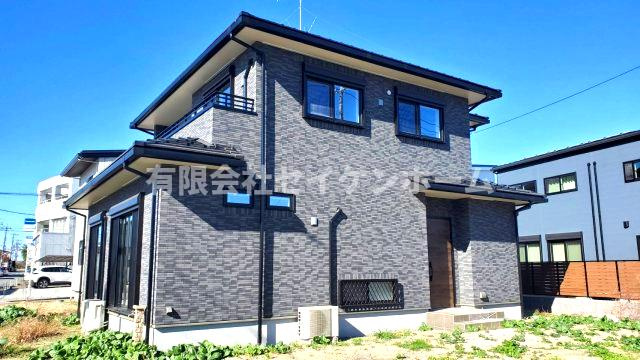 深谷市田中　新築住宅（注文住宅メーカ－施工）の外観