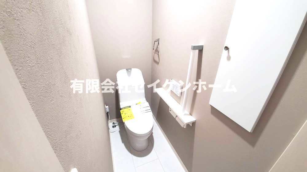 深谷市田中　新築住宅（注文住宅メーカ－施工）のトイレ