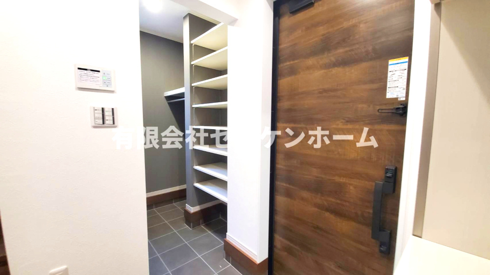 深谷市田中　新築住宅（注文住宅メーカ－施工）の玄関