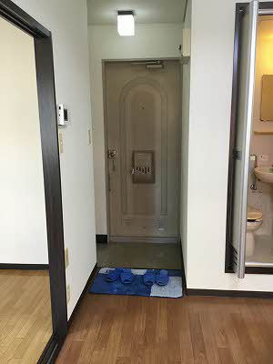 金子ビルの玄関|ゆったりとした玄関です