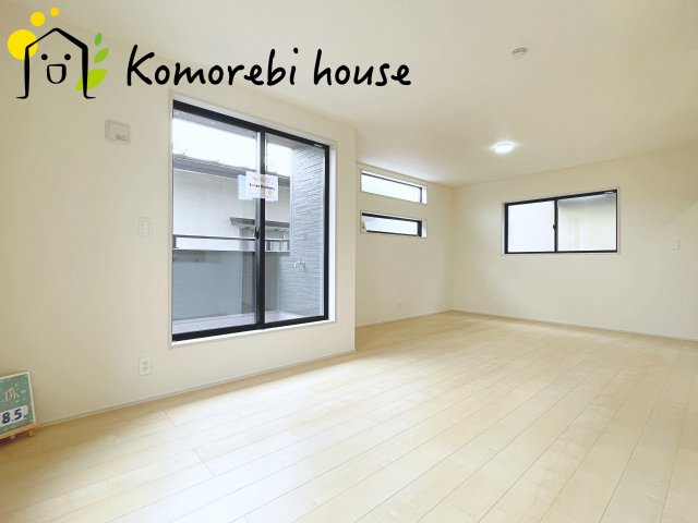 上尾本町　新築一戸建て　リーブルガーデ　01の居間・リビング|使いやすい居間です