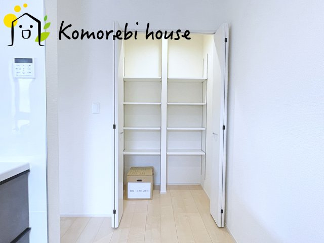 上尾本町　新築一戸建て　リーブルガーデ　01の収納|こまごまとしたものを収納できそうですね