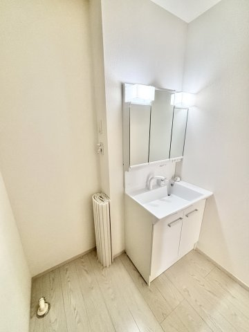 【仲介手数料無料／蟹江町】海部郡蟹江町桜町1期　Terrechez　新築戸建　1号棟の独立洗面台