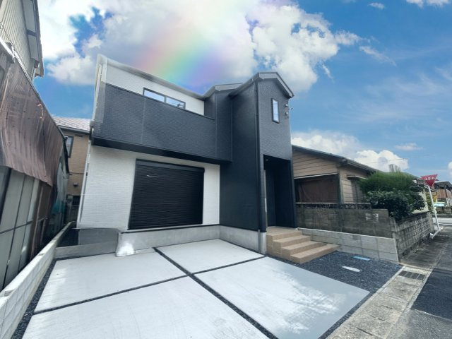 【仲介手数料無料／蟹江町】海部郡蟹江町桜町1期　Terrechez　新築戸建　1号棟の外観