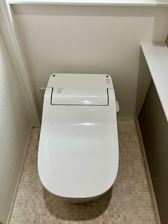 大牧戸建のトイレ
