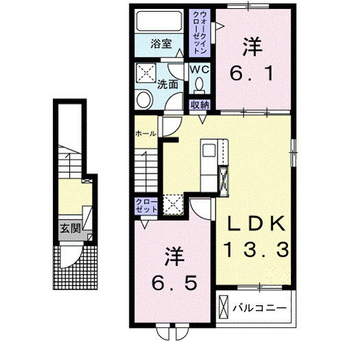 ボニータ　Ａの間取り