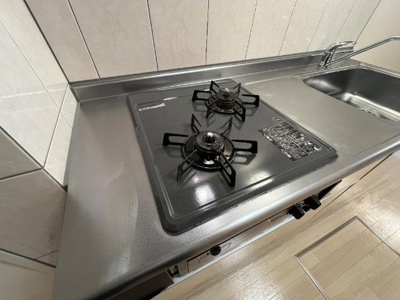 【キッチン】 | ピュアメゾン | ２口ガスコンロ