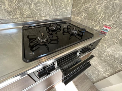 【キッチン】 | ブルーハイム吉田 | ３口ガスコンロ