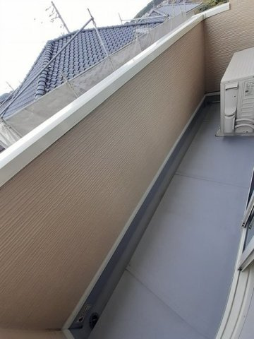 オーブ・ソレイユのバルコニー