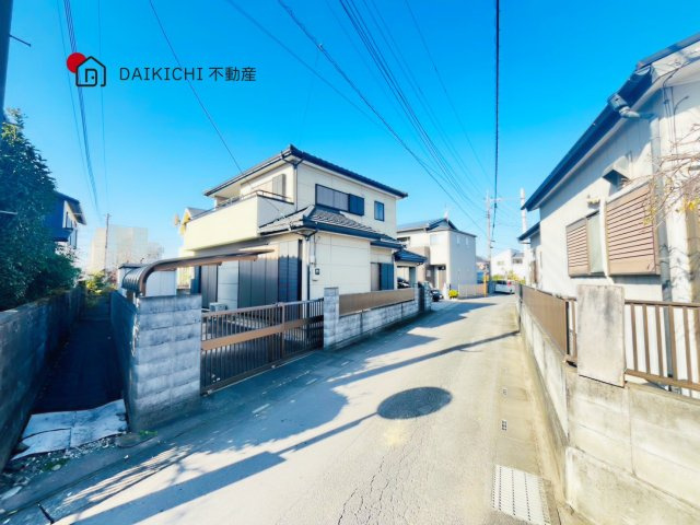 【前面道路含む現地写真】 | 鴻巣市下忍　中古戸建