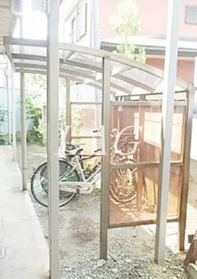 【その他共用部分】 | サンビレッヂ | 駐輪場です。