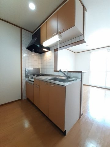 ソレイユ北島　Ａのキッチン|使いやすいキッチンです