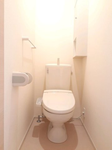 グラン・ソレイユのトイレ|トイレもきれいです