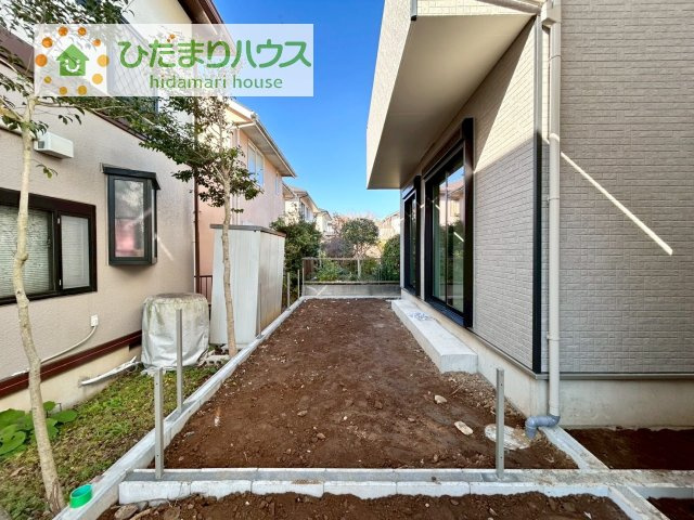 【庭】 | 守谷市松前台6丁目11番　新築戸建　A号棟 | お庭付物件になります！お庭遊びや、プールなどお子様も大喜び(^^)
