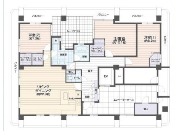シルバーマンション新宿の間取り