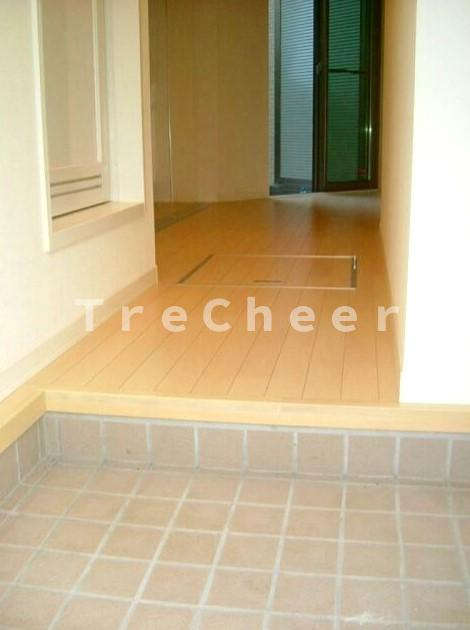 パールハウスの玄関