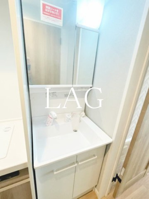 【洗面所】 | カサグランデⅦ | 独立洗面台です。