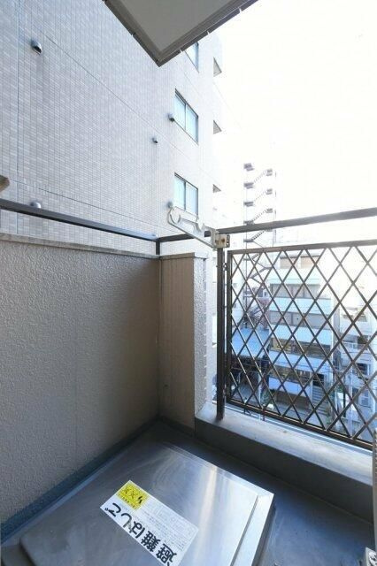 朝日プラザ東池袋のバルコニー