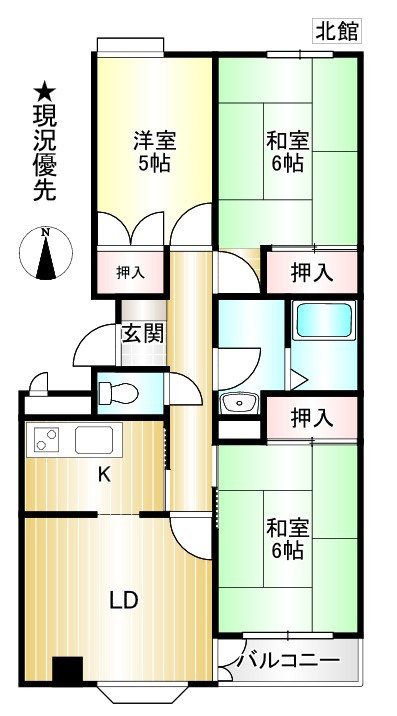 サンディハイツ・ココの間取り