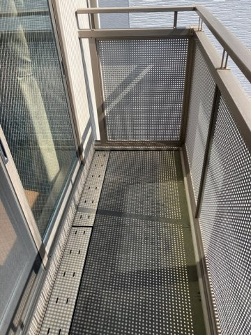 笠間戸建のバルコニー