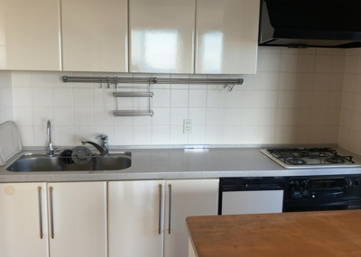 【キッチン】 | ラヴィドール本厚木サザンマーク | 標準的なシステムキッチンの横幅は、165cm～300cm程度です。2100・2400・2550・2700などミリ単位で表記されます。普段どのように料理をするのかを想定しながら合ったサイズを選びましょう