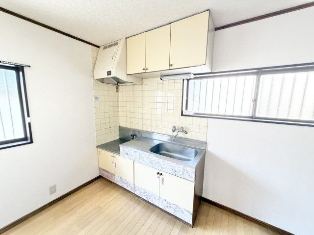 プロミネンスハイツ3号棟のキッチン